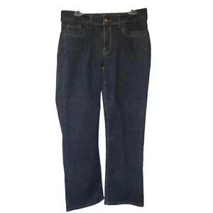 Riders by Lee Women's Blue Dark Wash Cotton/Spandex Denim Jeans EUC